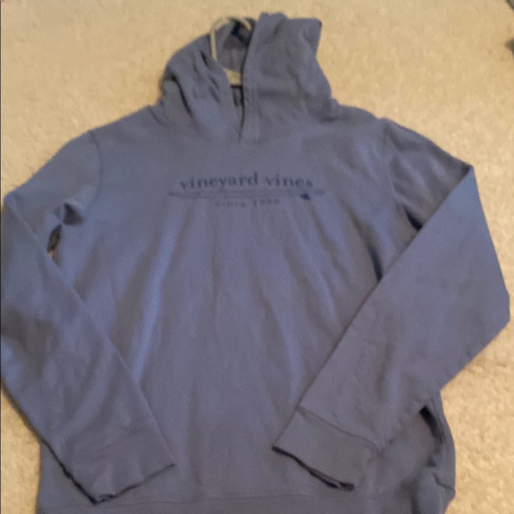 Vineyard Vines Men's Blue Hoodie